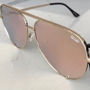 Quay Austrailia - High Key Mini- Gold/Gold NWT!  NEVER WORN!